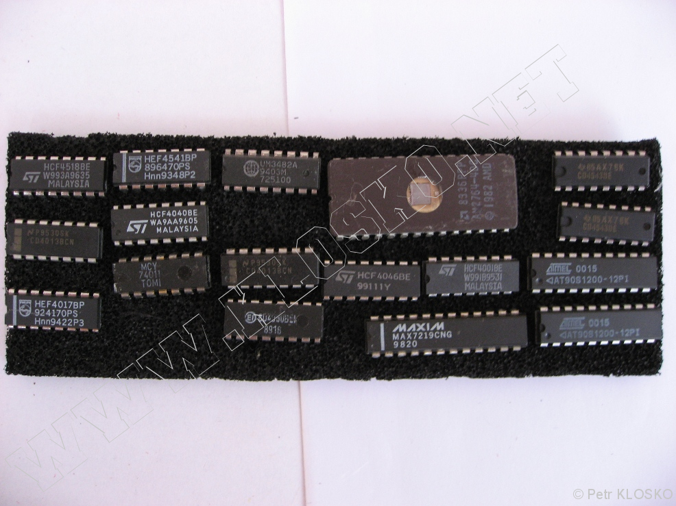 Detail - Bazar - elektronick� sou��stky � Integrovan� obvody, opera�n� zesilova�e