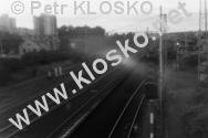 Dírková komora - fotky XXV - Nadchod a vlak, Český Těšín Dírková komora - fotky XXV - Nadchod a vlak, Český Těšín