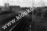 Dírková komora - fotky XXV - Nadchod a vlak, Český Těšín Dírková komora - fotky XXV - Nadchod a vlak, Český Těšín