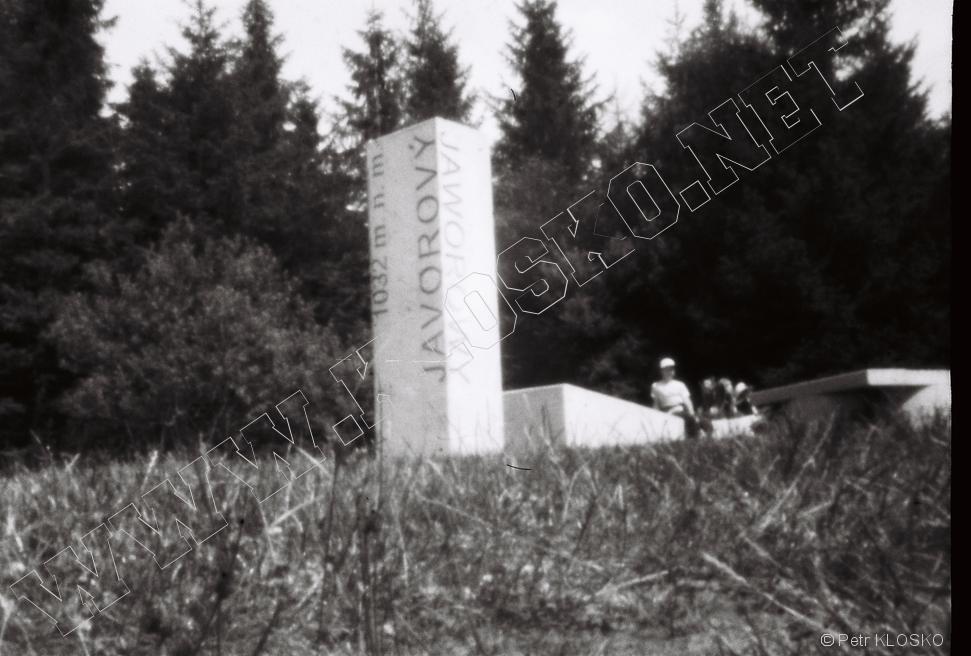 Detail - D�rkov� komora - fotky XXVII � Javorov�, vrchol