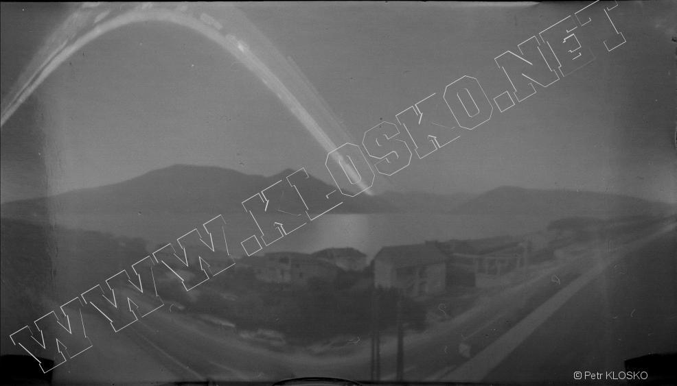 Detail - Solarografie - fotky V - Dobrota, Balkon / Balcony, Kotor bay